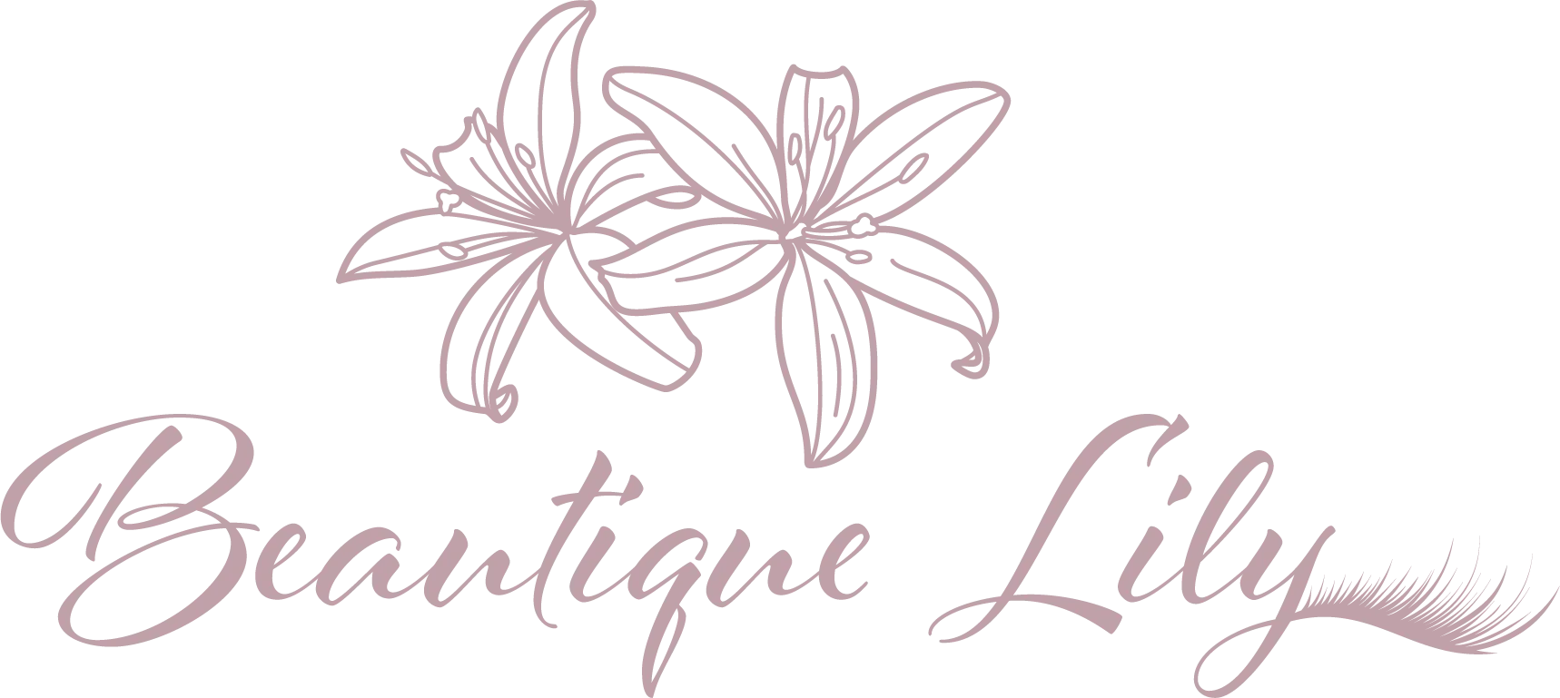 Logo, Wimpernverlängerung mit UV-Licht, Face Wax, Lifts und Farbe